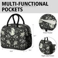 thumbnail image 6 of Lunch Bag Lunch Box for Women Reusable Insulated Lunch Bags,Water-Resistant Gothic Cooler Lunch Tote Bag, Large Capacity for Work Travel Picnic, 6 of 6