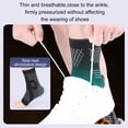 thumbnail image 3 of Pebbuoy Sports Ankle Support Brace Compression Sleeve High Elastic Friendly to Skin Breathable Stabilizing Ankle Wrap for Women Men, 3 of 7