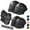 Black, variant on Uutvmp Knee Pads for Kids Knee Pads and Elbow Pads Toddler Protective Gear Set, Kids Elbow Pads and Knee Pads for Girls Boys with Wrist Guards 3 in 1 for Skating Cycling Bike Rollerblading Scooter