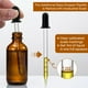thumbnail image 5 of Frascos cuentagotas AOZITA de vidrio ámbar oscuro de 120 ml de grosor, paquete de 4, 5 of 9