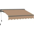 thumbnail image 4 of 12FT C SERIES SEMI-CASSETTE MANUAL RETRACTABLE AWNING 10FT PROJ, 4 of 5