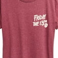 thumbnail image 3 of Youre All Doomed - Women's Short Sleeve Graphic T-Shirt - Friday The 13Th, 3 of 5