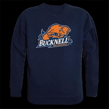 W Republic Products College Crewneck, Bucknell University, Navy - Large
