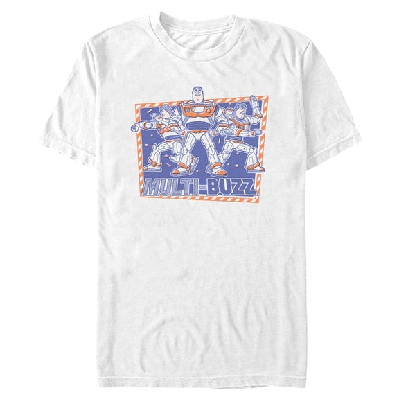 Mens Toy Story 5 Multi Buzz Frame T Shirt