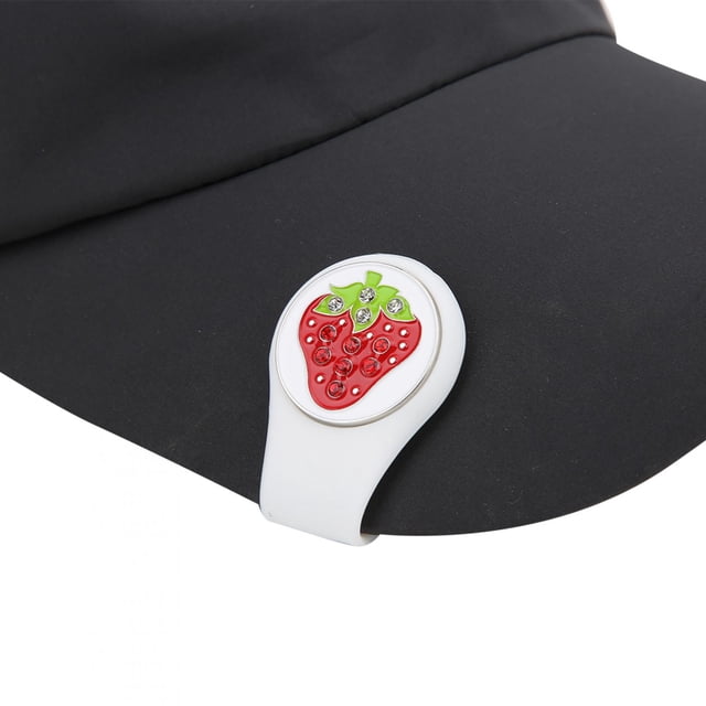 Golf Ha T Clip, Compact 42x30x10.8mm Fruit Pattern 1PCS 22g Golf Cap Clamp, For Indoor/Outdoor ANGGREK Otros