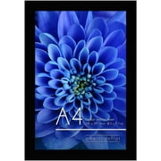Americanflat A4 Picture Frame in Black - Composite Wood with Shatter Resistant Glass - Horizontal and Vertical Formats for Wall and Tabletop - 21 x 29.7 cm