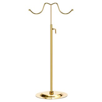 Uxcell 3-Pack Metal Purse Display Stand - Adjustable Height, Silver, Weighted Base For Handbags