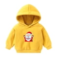 thumbnail image 1 of LSLJS Chandail à Capuche Imprimé de Noël pour Bébés Garçons Filles Automne et Hiver, Chandails en Molleton pour Bébés, 1 of 2