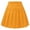 Yellow, variant on Gbsyewxs Skirts For Women High Elastic Waist Solid Color Pleated Casual Summer Women'S Skirts Yellow