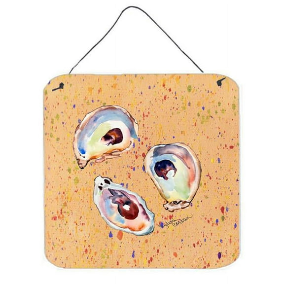 Oyster Aluminium Metal Wall or Door Hanging Prints