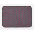 thumbnail image 1 of Skull Bath Mat, Hand Drawn Style Pink Emo Skulls Teenager Lifestyle Youth Culture, Non-Slip Plush Mat Bathroom Kitchen Laundry Room Decor, 29.5 X 17.5 Inches, Dark Taupe Hot Pink Black, Ambesonne, 1 of 2
