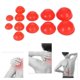 thumbnail image 2 of 12 Pcs Silicone Cupping Set Acupuncture Cupping Therapy Set Body Massage Cup Set Vacuum Massage Cupping For Pain Relief Muscle Relaxation Free Shippin, 2 of 5
