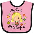 thumbnail image 3 of Inktastic My First Oktoberfest Girl Boys or Girls Baby Bib, 3 of 4
