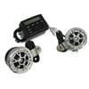 TMS Motorcycle ATV UTV Bike Audio FM Radio MP3 iPod Stereo Sound System Waterproof with 2 Speakers