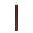 thumbnail image 2 of Mystique Flameless Candle, Harvest Orange 8" Taper, Real Wax Candle With Realistic Flickering Wick, Battery Operated, By Boston Warehouse, 2 of 5