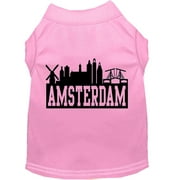 Pet Dog Cat Shirt Screen Printed, "Amsterdam Skyline"