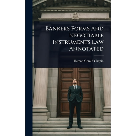 Bankers Forms And Negotiable Instruments Law Annotated, (Hardcover)