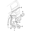 Genuine OE Mitsubishi Molding - MR241447
