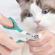 thumbnail image 5 of Tijeras profesionales para uñas de mascotas, tijeras para uñas de gato, cabezal de corte único de 25 grados, ideal para cachorros, cachorros, gatos y conejos - Azul blanco, 5 of 5