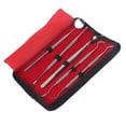 thumbnail image 1 of 5Pcs Professional Stainless Steel Dentist Tool Set Dental Cleaning and Hygiene Kit, 1 of 3