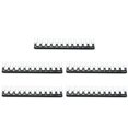 thumbnail image 3 of 10 piezas (5 juegos) -5 piezas 600 V 15 A 12 posiciones Terminal de tornillo de doble fila, 3 of 8