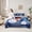 Navy, variant on Feelyou Cartoon Frog Prince Bedding Comforter Set 7 Pieces for Kids, Kawaii Red Mushroom Full Bedding Set, Cute Animal Fitted Sheet Flat Sheet, Lightweight Room Decor