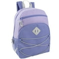 thumbnail image 3 of Adventure Trails 24 Pack Two Tone Multipocket Bungee Cord Backpacks in Female Color Pack 2, 3 of 8