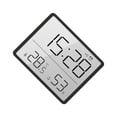 thumbnail image 1 of Methold Construcción duradera Relojes electrónicos hechos para durar Reloj despertador digital Reloj digital Pared negro 8218 Type3 NO3, 1 of 6