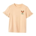 thumbnail image 3 of Camiseta de Mujer Verano Clásico Ropa Deportiva Camisa de Cuello Redondo para Trabajo Vacaciones Calle L, 3 of 7