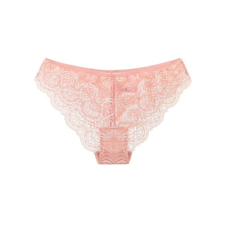 

Agnes Orinda Junior s Plus Size Floral Lace Panties Retro Seamless Briefs Underwear