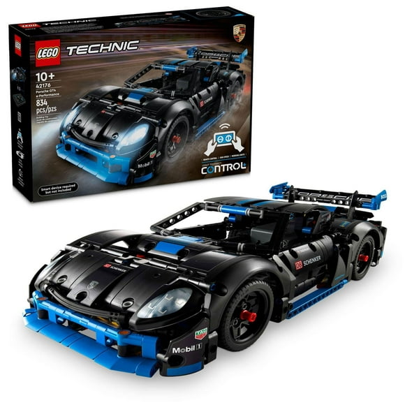 LEGO Technic Porsche GT4 e-Performance Race Car Toy, Remote Control Car Playset, Porsche Gift for Kids, 42176, Includes 834 Pieces, Ages 10+