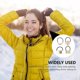 thumbnail image 3 of 4pcs Metal Hair Bands Creative Hair Accessories Elastic Hair Ties for Women, 3 of 4