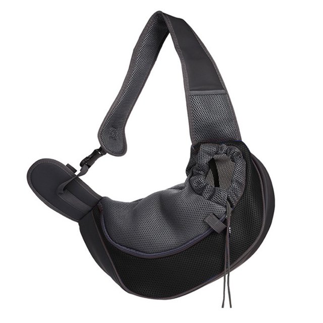 Laklulu Bolsa de hombro Oxford de lona para mascotas Bolsa portátil para mascotas