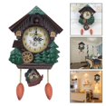 thumbnail image 7 of Wall Clock Chalet Tabletop Wall Sound Cuckoo Clock Tree House Clock Office Decor, 7 of 7