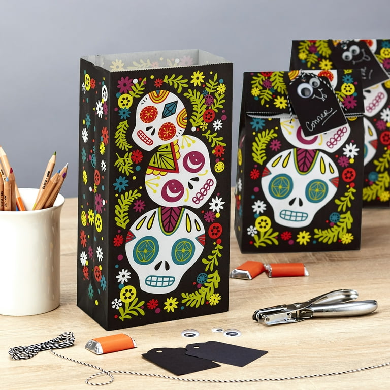 Day of the dead gift bags sale