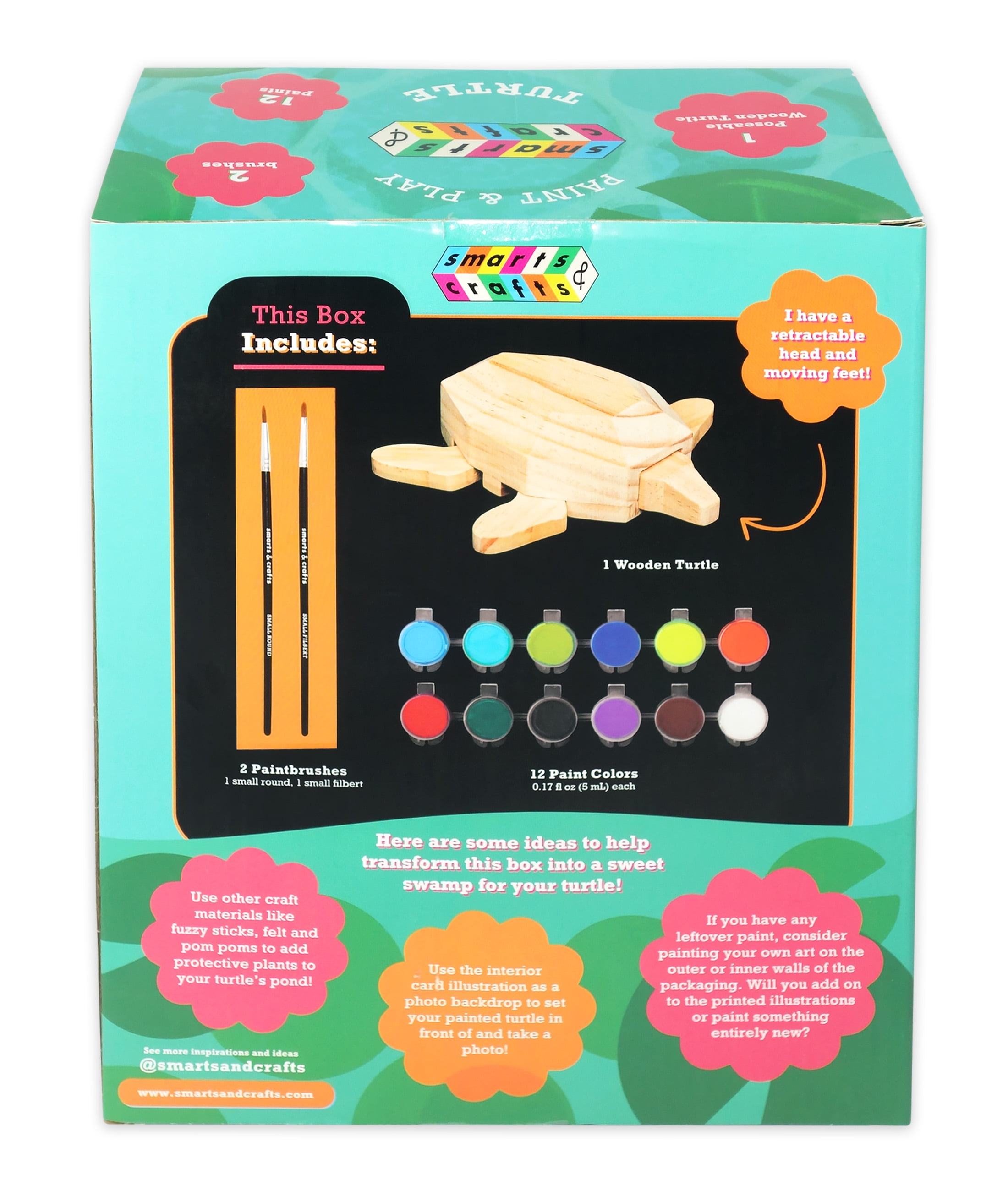 Made in USA - Puppies n' Turtle Layerscape Art Kit - Arts and Crafts for  Kids Ages 8-12, 6-8, 4-6 - Fun Mess Free Coloring Activity - Creative Kids