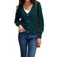 thumbnail image 4 of Txlixc Cardigan de primavera y otoño para mujeres Txlixc moda, 4 of 9