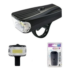Luz Led Recargable USB 250 Lumens con Bocina - Bici Urbana