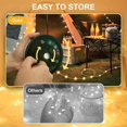 thumbnail image 4 of Luces de Cuerda para Camping InkTrail 33m con 14 Modos Recargables, 4 of 8