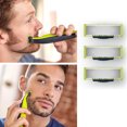 thumbnail image 3 of Er na Shaver Replacement Blades & Nose Hair Trimmer Replacement Heads for Philips OneBlade One Blade Pro Hybrid Electric Shaver, 3 of 11