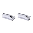 thumbnail image 3 of Silver Double Sided End Tom Drum Screws with Mounting Lugs Style A 2Set, 3 of 6