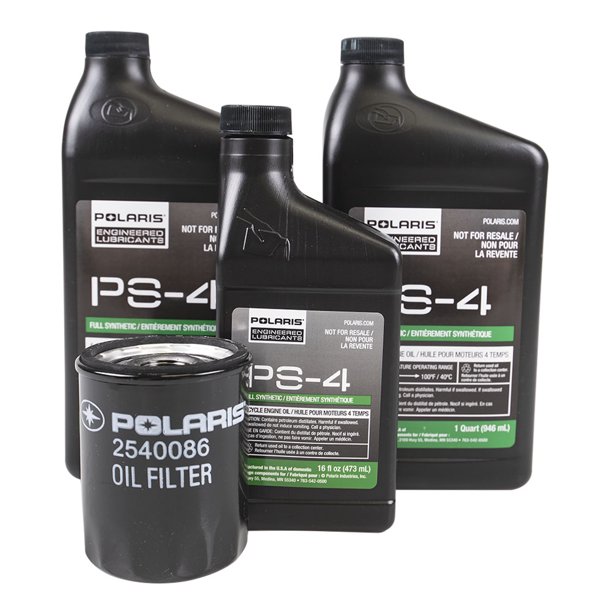 Polaris 2879323 PS4 Oil Change Kit for 20152018 RZR S 900 EPS