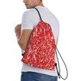 thumbnail image 2 of Bingfone Beef Drawstrings Backpacks Bags for Men Women Gym Drawstrings Bag-Medium, 2 of 8