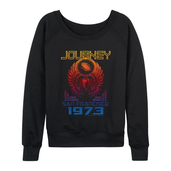 Journey - San Francisco 1973 - Women's French Terry Long Sleeve Pullover
