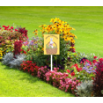 thumbnail image 5 of Boylee Wish You A Happy Easter Yard Sign Happy Easter Yard Sign Outdoor Decoration Christian Holiday Party Yard Sign Easter Lawn Stake for Garden Yard Party Decor Props 7x8.8Inch, 5 of 6