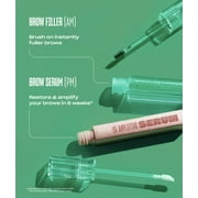 Babe Original AM/PM Brow Set Brow Serum, Brow Filler and Tweezer Kit