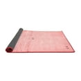 thumbnail image 2 of Ahgly Company Indoor Rectangle Solid Red Modern Area Rugs, 2' x 5', 2 of 4