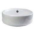 thumbnail image 3 of EAGO BA129 16" ROUND CERAMIC ABOVE MOUNT BATHROOM BASIN VESSEL SINK, 3 of 6