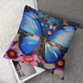 thumbnail image 7 of PIKWEEK  Butterfly Farmhouse Throw Pillow Covers, Wild Butterflies Set of 2 Cushion Case Pillow Cover for Bed  Couch Square Throw Pillowcases for Men Women Multiple specifications&nbsp; White, 7 of 7