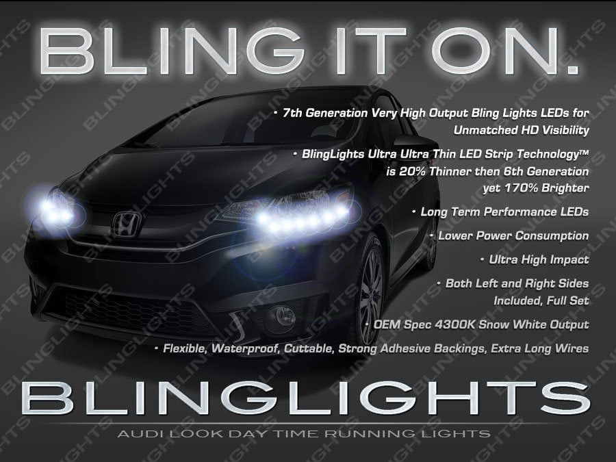 Honda Jazz LED DRL Head Light Strips 